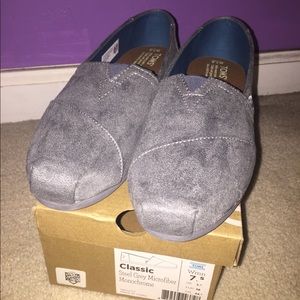 Toms Classic Steel Grey Microfiber